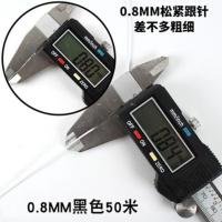 黑色高弹力松紧弹力绳松紧带粗橡筋绳DIY细圆形躺椅松紧绳橡皮筋 黑色[进口品质] 直径约1.5mm[10米]