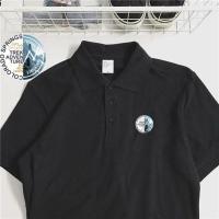 短袖T恤男士韩版潮流夏季2020新款百搭休闲夏装polo衫半袖上衣服 冰山黑色 S