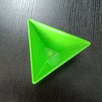 包粽子神器模具家用专用工具手工包粽模具三角四角工具懒人神器 粽叶绿 三角小号[做大约150克]