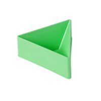 端午包粽子模具三角粽模具商用包粽神器农家手工粽子包粽子的模具 三角绿色[塑料打造]