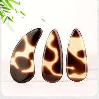 古筝指甲儿童义甲胶布专业初学玳瑁色演奏型指甲胶带彩成人甲片 大号 平面玳瑁色指甲(袋装)8支 送一卷胶布(收藏店铺)