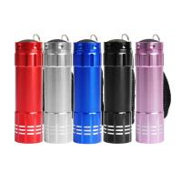 美甲光疗灯LED烤甲油胶灯美甲光疗机灯迷你便携小型手电筒封层胶 光疗手电筒(颜色随机)