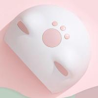 美甲店光疗机灯感应速干指甲油胶烤灯迷你led烘干机家用工具全套 白色