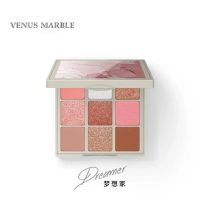 VENUSMARBLE大理石9色眼影盘梦想家创作家春夏妆芋头盘带防伪 梦想家