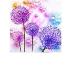 钻石画十字绣新款满钻小幅蒲公英卧室餐厅简约现代贴钻绣 蒲公英 满钻全贴40*40厘米
