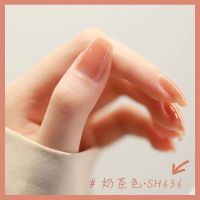 Sweet Color无味裸色系指甲油女持久不可剥透明免烤快干防水学生 奶茶色