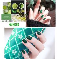 橄榄绿指甲油可撕学生防水免烤快干不掉色无毒美甲套装女孕妇可用 []橄榄绿 -可撕 单件