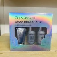 花皙蔻补水保湿美白提亮舒缓小样旅行套极光白深海褐藻积雪草寡肽 花皙蔻极光白三件套(洁面水乳)