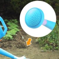 加厚洒水壶塑料阳台浇花种菜喷壶浇水长嘴花洒喷壶家用园艺淋水壶 2.5升头管