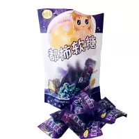 洋品多黑河蓝莓软糖果汁糖都柿软糖糖果长条款小熊款285克袋装 长条款