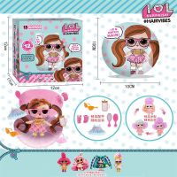 LOL惊喜娃娃新款OMG大姐姐时尚美发换装公仔惊喜盲盒拆拆乐祖国版 第三代美发带两款造型
