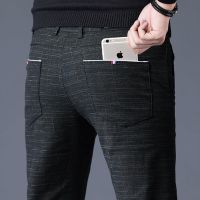 [48小时发货]新款男装加绒加厚休闲裤男士休闲宽松潮流裤子直筒加厚外穿长裤子 688不加绒黑色送袜子 28 腰围二尺一