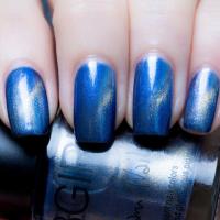 指甲油猫眼免烤自然干美甲 套装 猫眼磁铁不可剥撕拉指甲油 26#猫眼蔚蓝色+磁铁棒