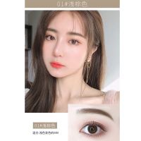 卡姿兰眉笔新手极细新款野生眉防水防汗自然持久不掉色防晕染 01浅茶棕