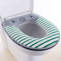 马桶坐垫加厚家用坐便垫冬季马桶套拉链通用马桶垫坐便器垫子通用 1个小猪 拉链款