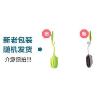 茶花旋转式海绵奶瓶刷耐用清洁刷杯刷洗杯子神器小刷水杯茶渍涮子 (灰色/绿色随机发货)一只装