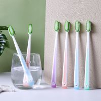 木糖醇清新绿茶丝软毛牙刷 牙刷独立包装竹炭牙刷 牙刷批发 5支803款清新绿茶丝软毛