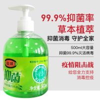 馥佩洗手液家用抑菌草本按压瓶抑菌杀菌消毒不伤手医院学校便携式 医用级草本抑菌500ml*1