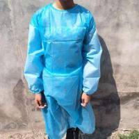 一次性衣服医生服饰防尘服防水油隔离服陪护服手术服5件 整包5件独立包装