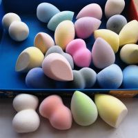 carddilin天鹅绒美妆蛋水晶丝绒彩妆蛋不吸粉巨软化妆海棉球粉扑 单品一个(颜色随机透明袋装)