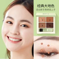 植物主义眼影盘大地色ins眼影亮晶晶超闪平价学生初学者国民眼影 [热卖]大地色