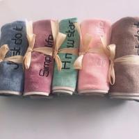 [家用回礼超细纤维大毛巾吸水不掉毛青春派男女毛巾洗脸巾洁面巾 青春派粉色一条装 35*75