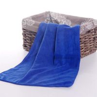 美容院包头毛巾理发店发廊专用吸水毛巾加厚毛巾超细纤维毛巾批发[11月30日发完] 30*60cm 深蓝 超厚5条装