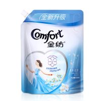 金纺柔顺剂清新柔顺薰衣草樱花衣物护理剂900ml 1/2/3袋任选 清新柔顺 950ml(瓶装)