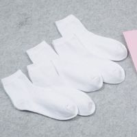 10双[买20送10]袜子女韩版中筒可爱日系学院风女士长筒袜短袜女 [纯白款] 5双装[买2件发15双]