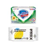 舒肤佳香皂108g除菌沐浴洗手肥皂清爽柠檬西柚青瓜香组合 金银花/菊花 108G 无磷粒子洗衣皂202G