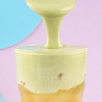 采集茶香芝士奶盖粉800g连锁奶茶店专用原料海盐咸原味免奶油打发 抹茶味奶盖