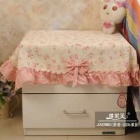 床头柜盖布欧式布艺盖巾防尘罩 餐桌布茶几布冰箱洗衣机多用巾 苏菲公主 60*60cm