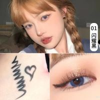 李佳琦伪素颜眼线胶笔防水防汗不晕染棕色内眼线笔学生新手硬头 01#闪耀黑 单支装