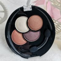 不易晕染四色烤粉眼影烟熏妆大地色蓝色眼影盘便携款眼影 USHAS01