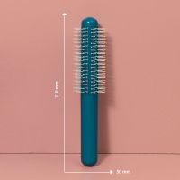冬季防静电学生韩版气囊梳气垫梳造型卷发棒防脱发按摩梳ins卷梳 卷发棒[蓝色]