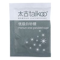 买就配糖夹 Taikoo太古方糖白砂糖咖啡奶茶伴侣454g共100粒 无糖夹太古白沙糖[50小包]