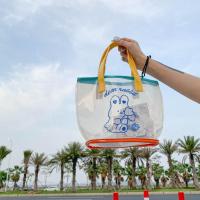 夏天少女ins可爱手提包女2021新款卡通透明果冻包软妹学生单肩包 透明果冻包(兔子) 收藏店铺 送礼物 优先发货