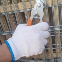 劳保手套批发耐磨加厚棉线手套灯罩棉汽修手套工作手套线手套劳保 550克优质灯罩棉 12双