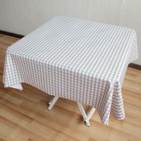 pvc桌布防水防烫正方形长方形四方麻将桌台布塑料ins茶几布餐桌布 咖啡小格 60*60cm小盖布
