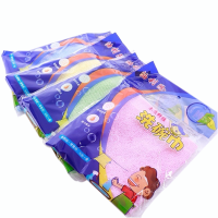 [48小时发货][不沾油 抹布]木纤维洗碗巾去油渍不沾油抹布厨房油方巾小毛巾 3条[单包装油立除洗碗巾]