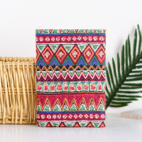 [一件=1米]波西米亚风亚麻布料复古餐桌布棉麻文艺桌布沙发布料 红色