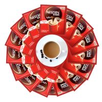 雀巢咖啡1+2原味15g*50包速溶咖啡粉三合一方包条装包雀巢750g 50包