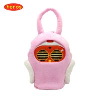 新卢卡HeroS机器人保护套 物灵Luka三代绘本阅读儿童故事机防摔包[12月4日发完] 浅粉色-手提款-heros保护