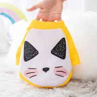 小狗狗衣服泰迪猫咪宠物法斗小型幼犬比熊春秋小奶狗猫咪防掉毛 白色拼接 L(建议体重8-11斤)