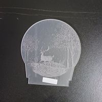 小夜灯睡觉房间床头灯男生儿童生日礼物钢铁侠蜘蛛侠皮卡丘奥特曼 雪鹿单块灯片 单色(普通包装)