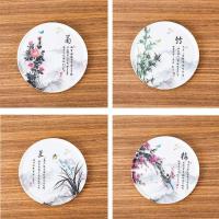 密胺仿瓷隔热垫锅垫餐桌垫厨房碗垫杯垫碗垫餐垫盘垫子耐热砂锅垫 加厚17cm图案随机可备注 1个