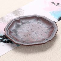 粗陶壶承养壶茶承垫日式干泡台陶瓷茶托壶垫家用烧水壶隔热垫茶道 杯垫E款