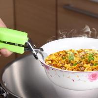 [防烫夹两件套]取碗取盘提盘器砂锅夹不锈钢防滑家用厨房夹碗器 夹碗器