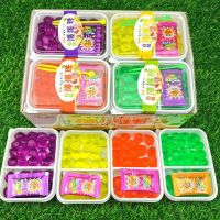 爆爆珠自助餐 混合味 果酱果冻布丁55g爆爆珠糖送跳跳糖商超批发 爆爆珠2小盒(口味随机)