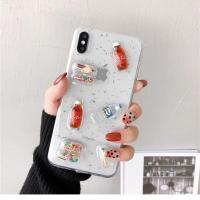 英子胶囊OPPOreno7手机壳reno6可乐Reno5k9A93s潮a55r17a8a72a11x [胶囊可乐瓶]透明